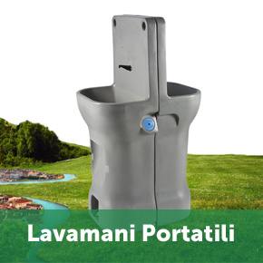 Lavamani Portatili AquaPop e AquaStand 